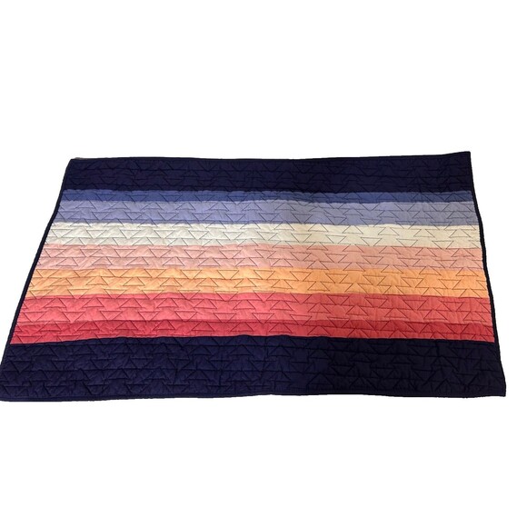 One PENDLETON Sunset Canyon King Quilted Pillow Case Cotton Cover Sham 20x36 - Picture 3 of 10